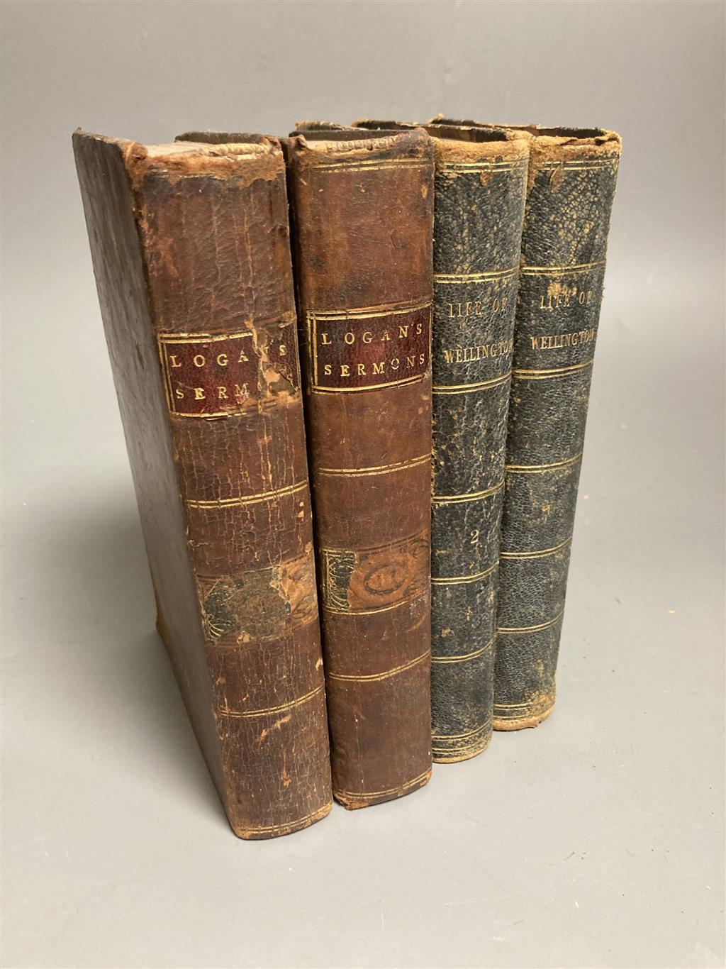 Two volumes of Life of Wellington and other volumes